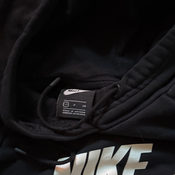 Nike Black and White Hoodie - Picture 3 of 3